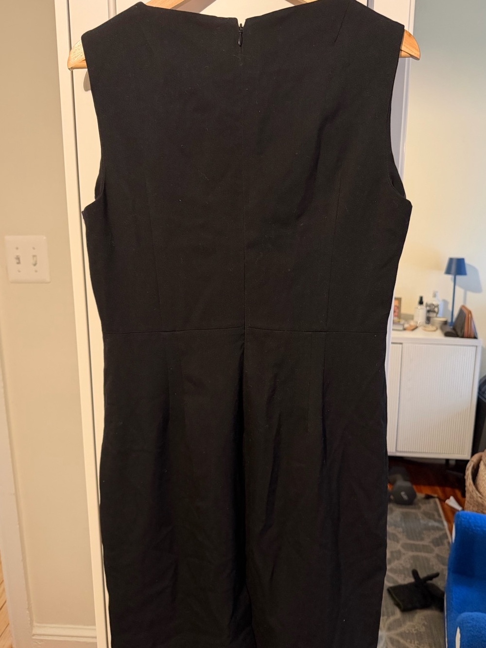 MM. Lafleur Black Sleeveless Sheath Dress